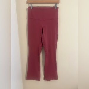 Lululemon Athletica Dark Rose Flare Leggings